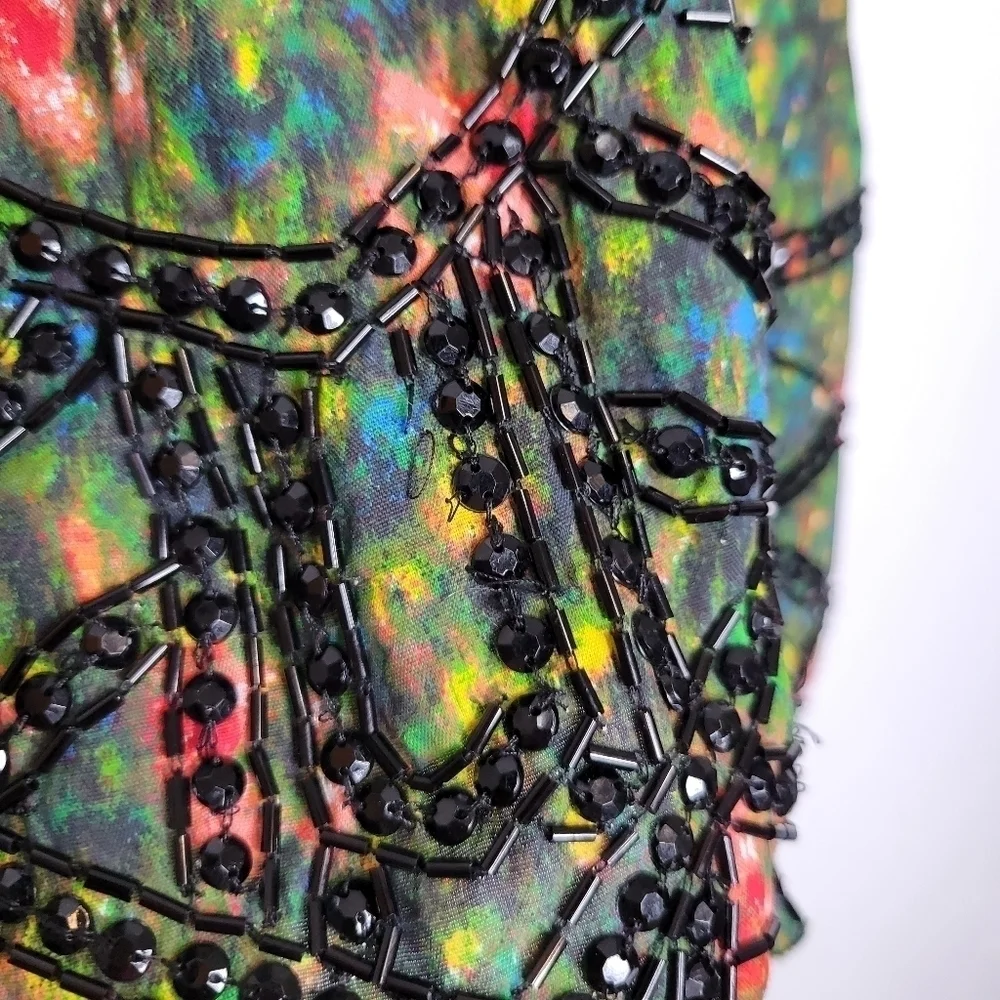Free People Intimately Floral Sequin Dress Women's Size Extra Small - Picture 5 of 13